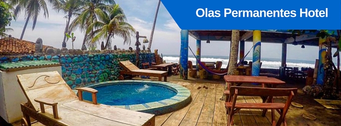 Hotel Olas Permanentes, Playa el Zonte, El Salvador