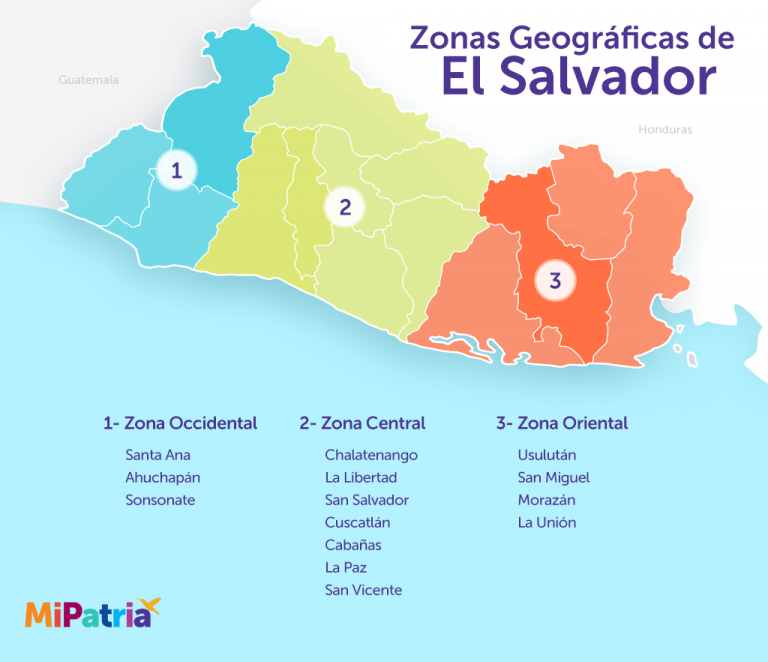 13 Mapas Utiles De El Salvador Actualizado 2019 9476