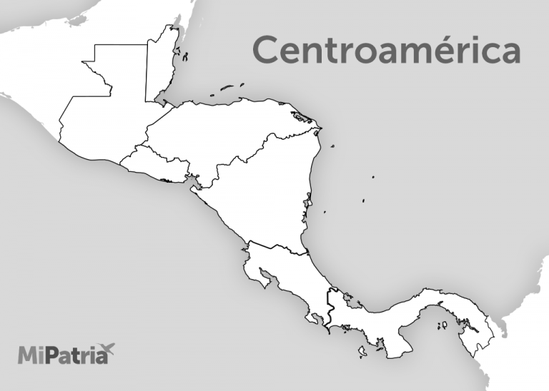 Mapa De Centroamérica Mipatrianet